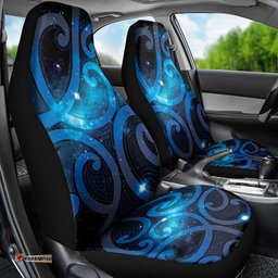 New Zealand Maori Matariki Car Seat Cover Galaxy Kowhaiwhai LT7