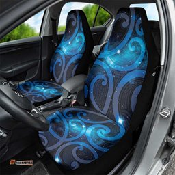 New Zealand Maori Matariki Car Seat Cover Galaxy Kowhaiwhai LT7