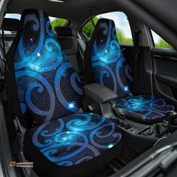 New Zealand Maori Matariki Car Seat Cover Galaxy Kowhaiwhai LT7