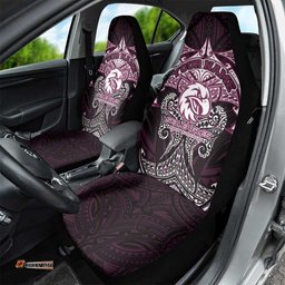 Personalized Manly Warringah Sea Eagles Car Seat Cover Polynesian Tribal Pattern Style TS04