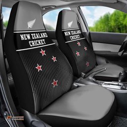 New Zealand Cricket Car Seat Cover Black Cap Unbeatable LT05