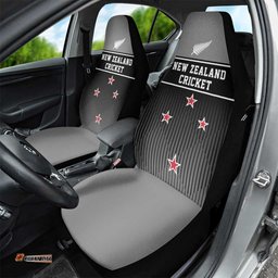 New Zealand Cricket Car Seat Cover Black Cap Unbeatable LT05
