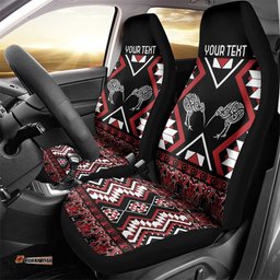 Personalised Taniko Motifs Aotearoa Car Seat Cover Waitangi Kowhaiwhai Kiwi LT7