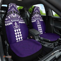 Personalized Fremantle Dockers Car Seat Cover Polynesian Tribal Pattern Heritage Football TS04