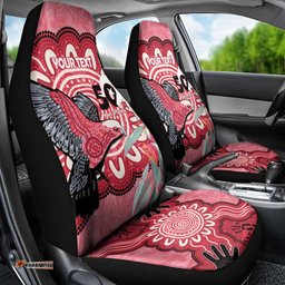Personalised Australia Galah NAIDOC Week 2026 Car Seat Cover 50 Years of Deadly Aboriginal Art LT14