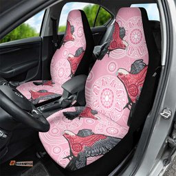 Pink Galah Aussie Aboriginal Car Seat Cover Soaring High LT7