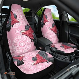 Pink Galah Aussie Aboriginal Car Seat Cover Soaring High LT7