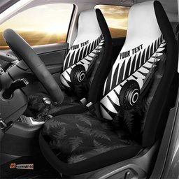 New Zealand Lawn Bowls Custom Car Seat Cover Aotearoa Silver Fern LT14