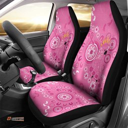 Pink Ribbon Australia Car Seat Cover Breast Cancer Awareness Aboriginal Cacatua leadbeateri LT14