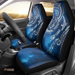 Matariki Galaxy Car Seat Cover New Zealand Map Maori Pattern LT9