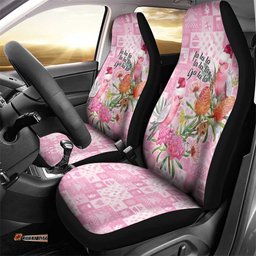 Sweet Pink Cockatoos Aussie Santa Car Seat Cover Australia Christmas Vibes LT9