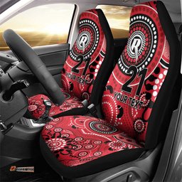 Renegades Cricket Custom Car Seat Cover Australian Aboriginal LT9