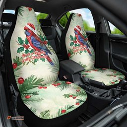 Watercolor Floral Crimson Rosella Car Seat Cover Its Aussie Christmas Time! LT9