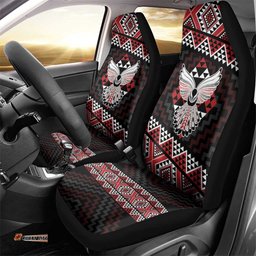 Taniko Aotearoa Car Seat Cover Poutama Mix Piwakawaka - Ver02 LT7