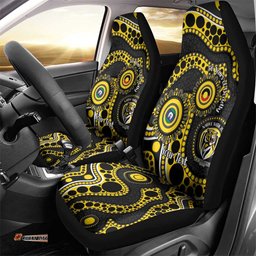 Richmond NAIDOC Week 2026 Personalised Car Seat Cover 50 Years of Deadly Aboriginal Art LT14