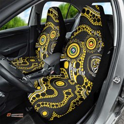 Richmond NAIDOC Week 2026 Personalised Car Seat Cover 50 Years of Deadly Aboriginal Art LT14