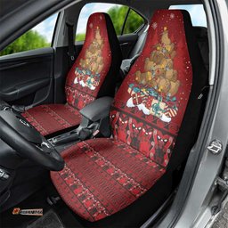Funny Kiwi Bird Xmas Tree Car Seat Cover New Zealand Tribal Christmas Spirit LT9