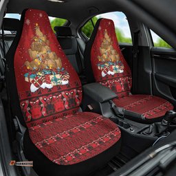 Funny Kiwi Bird Xmas Tree Car Seat Cover New Zealand Tribal Christmas Spirit LT9