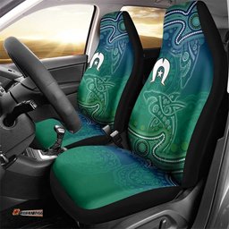 Torres Strait Islands Car Seat Cover Shark Indigenous Australian Tribal Dot Art TS04