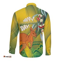 Australia Day Special Long Sleeve Button Shirt LT7