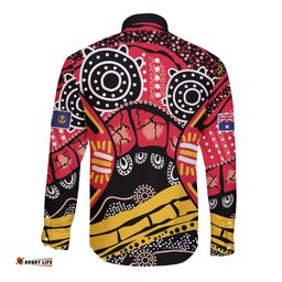 South Australia Festival State Wine State Long Sleeve Button Shirt LT9