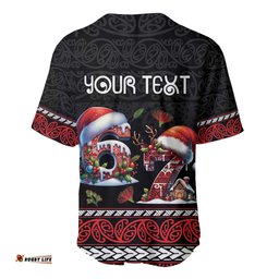 Aotearoa Six Seven Personalized Baseball Jersey New Zealand Funny Christmas LT9