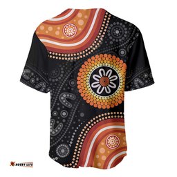 Australia Aboriginal Art Baseball Jersey Indigenous Proud LT14