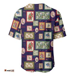 Aussie Birds Christmas La La Land Baseball Jersey Navy Blue Vintage Stamp Edition LT9