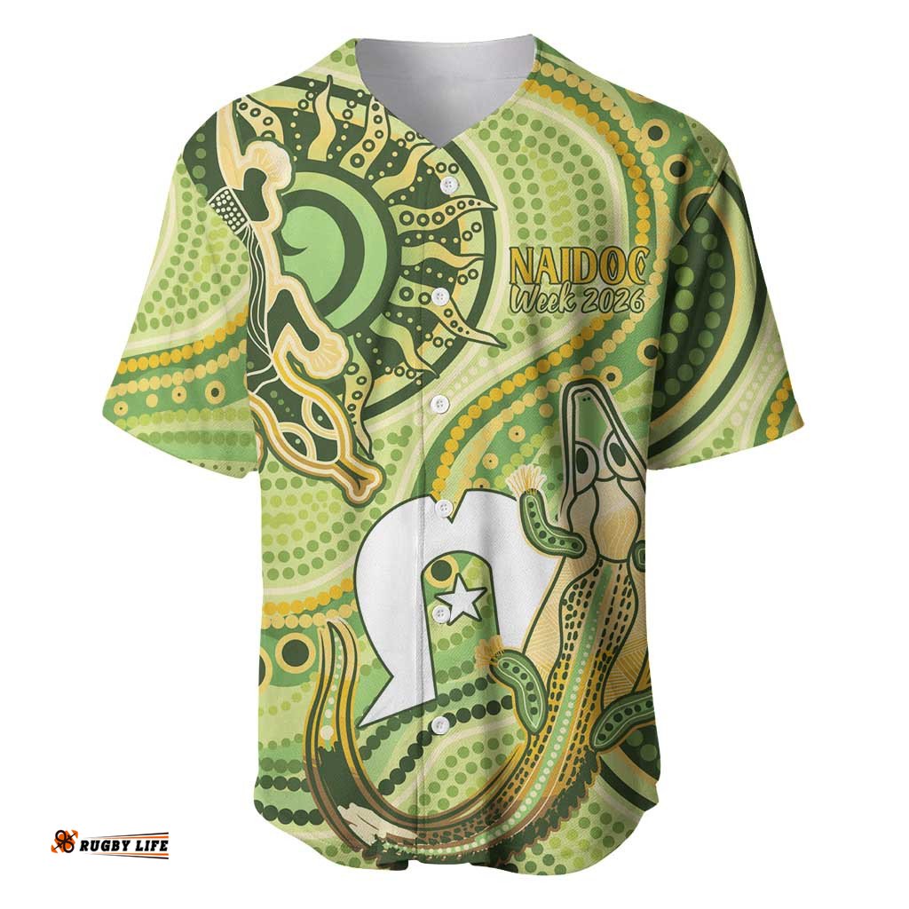 2026 NAIDOC Week 50 Years Deadly Baseball Jersey Flows of Time LT7