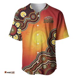 Australia Indigenous NAIDOC Week 2026 Baseball Jersey 50 Years Of Deadly LT05