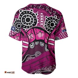 Australia Queensland Audax at Fidelis Baseball Jersey LT9