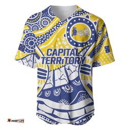 Australian Capital Territory Baseball Jersey For The King The Law And The People LT9