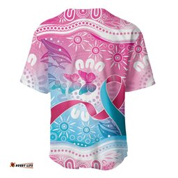 Australia Hereditary Cancer Awareness Baseball Jersey Never Give Up LT05