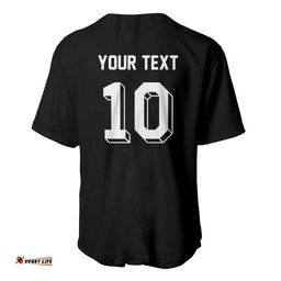 Custom Aotearoa Rugby Baseball Jersey Fern Blacks-Traditional Maori Motifs Design LT03