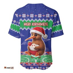 New Zealand Christmas Baseball Jersey Have Yourself A Kiwi-tastic Christmas LT05