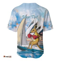 Personalised Australia Sailing Baseball Jersey Life Is Better On A Boat LT14