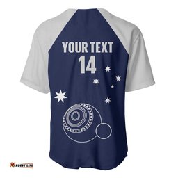 Custom Victoria Bowls Australia Baseball Jersey Go Champions Garden State LT14