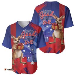 Happy Boxing Day Australia Baseball Jersey Let The Good Time Roll! LT14