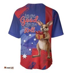 Happy Boxing Day Australia Baseball Jersey Let The Good Time Roll! LT14