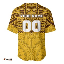 Personalized Hawthorn Hawks Baseball Jersey Polynesian Tribal Pattern Heritage Football TS04