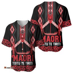 Toitu Te Tiriti Waitangi Baseball Jersey Black Wharenui House LT9