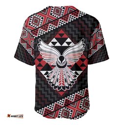 Taniko Aotearoa Baseball Jersey Poutama Mix Piwakawaka - Ver02 LT7