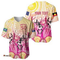NAIDOC Week 2026 Indigenous Personalized Baseball Jersey LT7