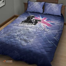 Australia ANZAC Day Quilt Bed Set Battle Of Passchendaele Remember Them LT05