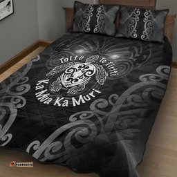 Aotearoa Toitu Te Tiriti Quilt Bed Set Ka Mua Ka Muri LT05