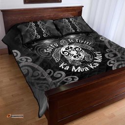 Aotearoa Toitu Te Tiriti Quilt Bed Set Ka Mua Ka Muri LT05