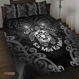 Aotearoa Toitu Te Tiriti Quilt Bed Set Ka Mua Ka Muri LT05