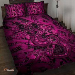 Aotearoa Maori Hei Tiki Quilt Bed Set Mawhero Kowhaiwhai Puhoro Motif LT9