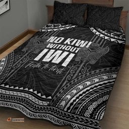 Aotearoa Toitu Te Tiriti Quilt Bed Set No Kiwi Without Iwi LT05