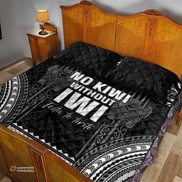 Aotearoa Toitu Te Tiriti Quilt Bed Set No Kiwi Without Iwi LT05